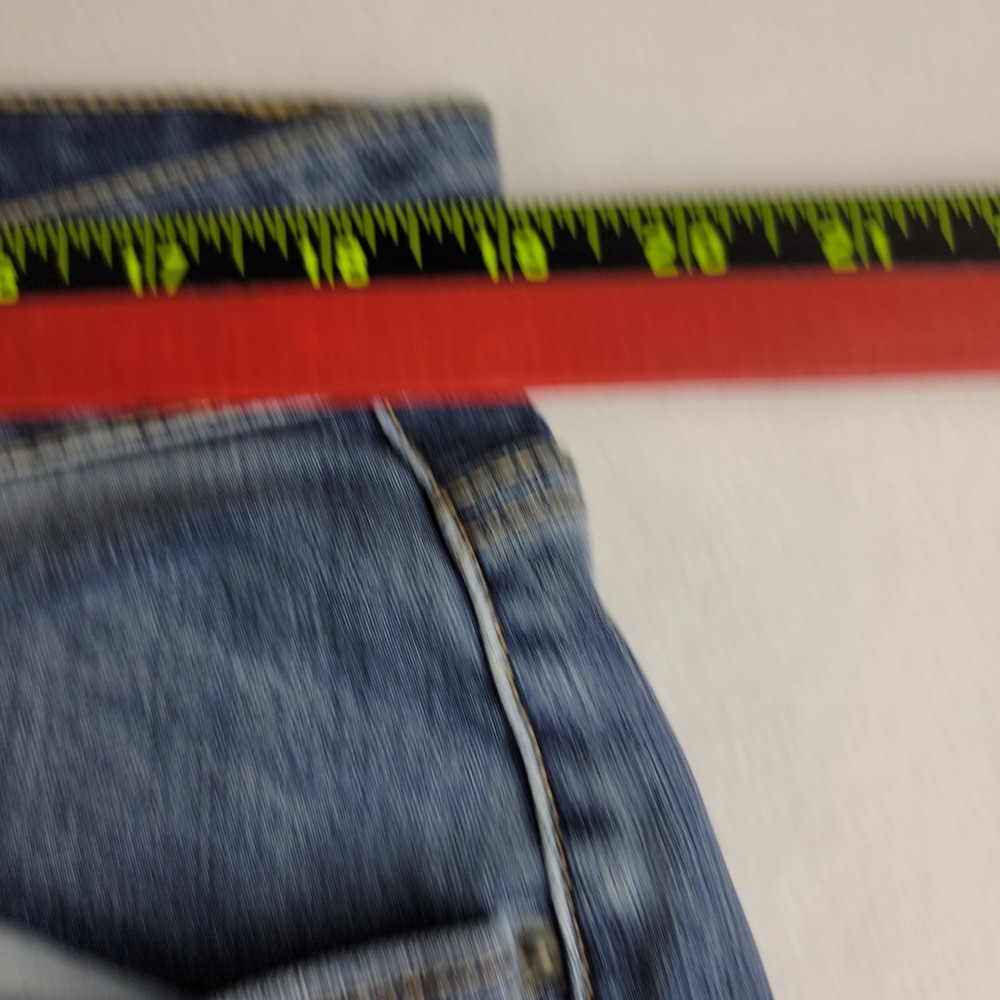 Time and Tru Women 22 High Rise Skinny Jeans Lilly Wash Blue Distress TTL39845MD - Picture 6 of 9
